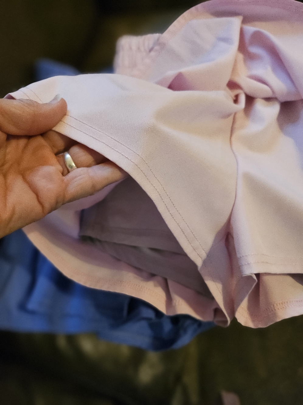 2 Women's SSCO Hybrid Performance Skorts Southern Shirt Co Small Pink & Lilac - Picture 4 of 13